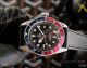 Copy Tudor Black Bay GMT Pepsi Bezel Black Leather Strap Watch (4)_th.jpg